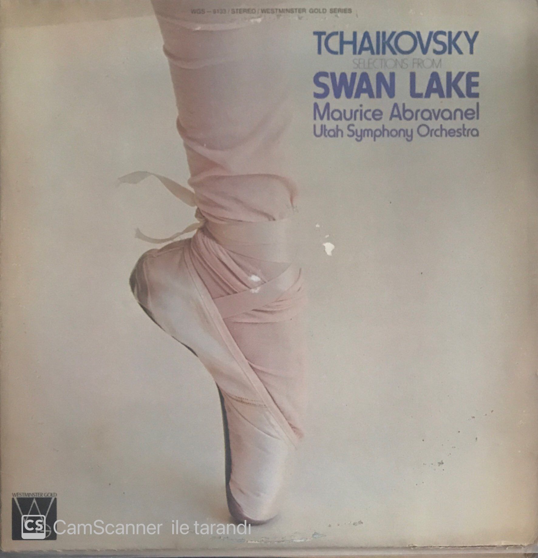 Tchaikovsky Swan Lake Maurice Abravanel LP