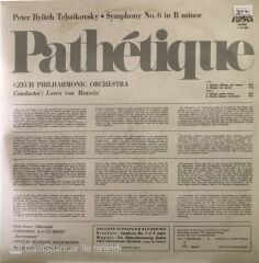 Tchaikovsky Symphony No.6 Pathetique - Lovro Von Matacic LP