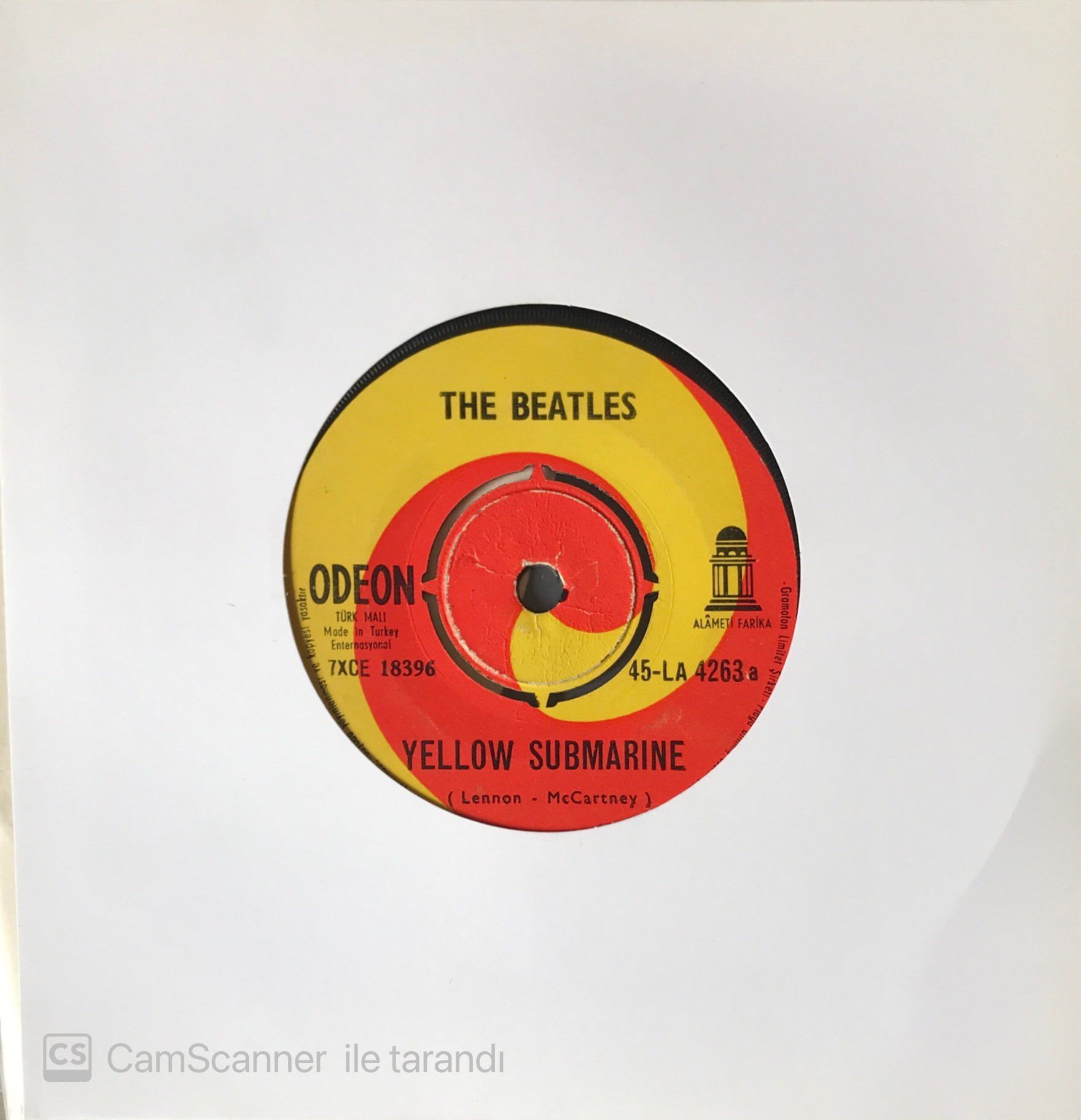 The Beatles - Eleanor Rigby 45lik