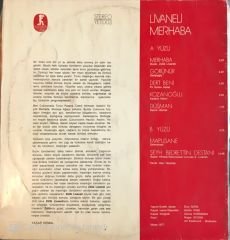 Zülfü Livaneli - Merhaba LP
