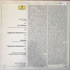 Franz Lıszt Mazeppa Les Preludes Ungarische Rhapsodien Nr. 2&4 LP