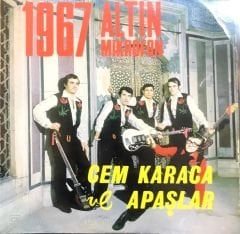 1967 Altın Mikrofon Cem Karaca Ve Apaşlar 45'lik