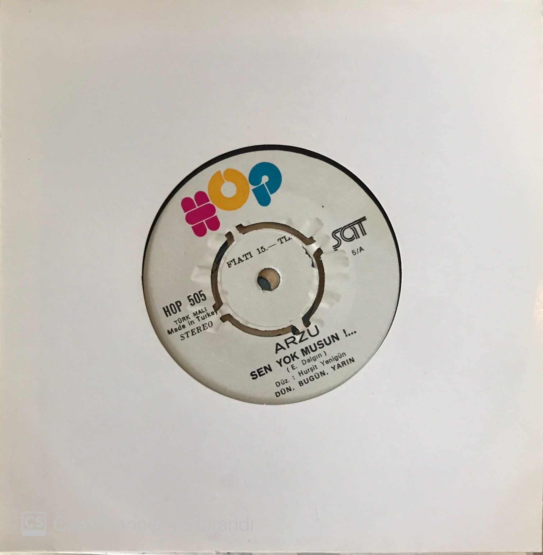 Arzu - Sen Yok Musun!.. 45lik