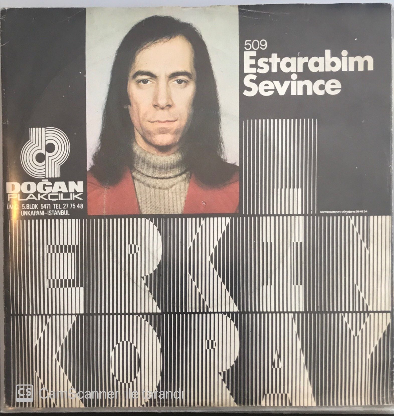 Erkin Koray - Estarabim / Sevince  45lik