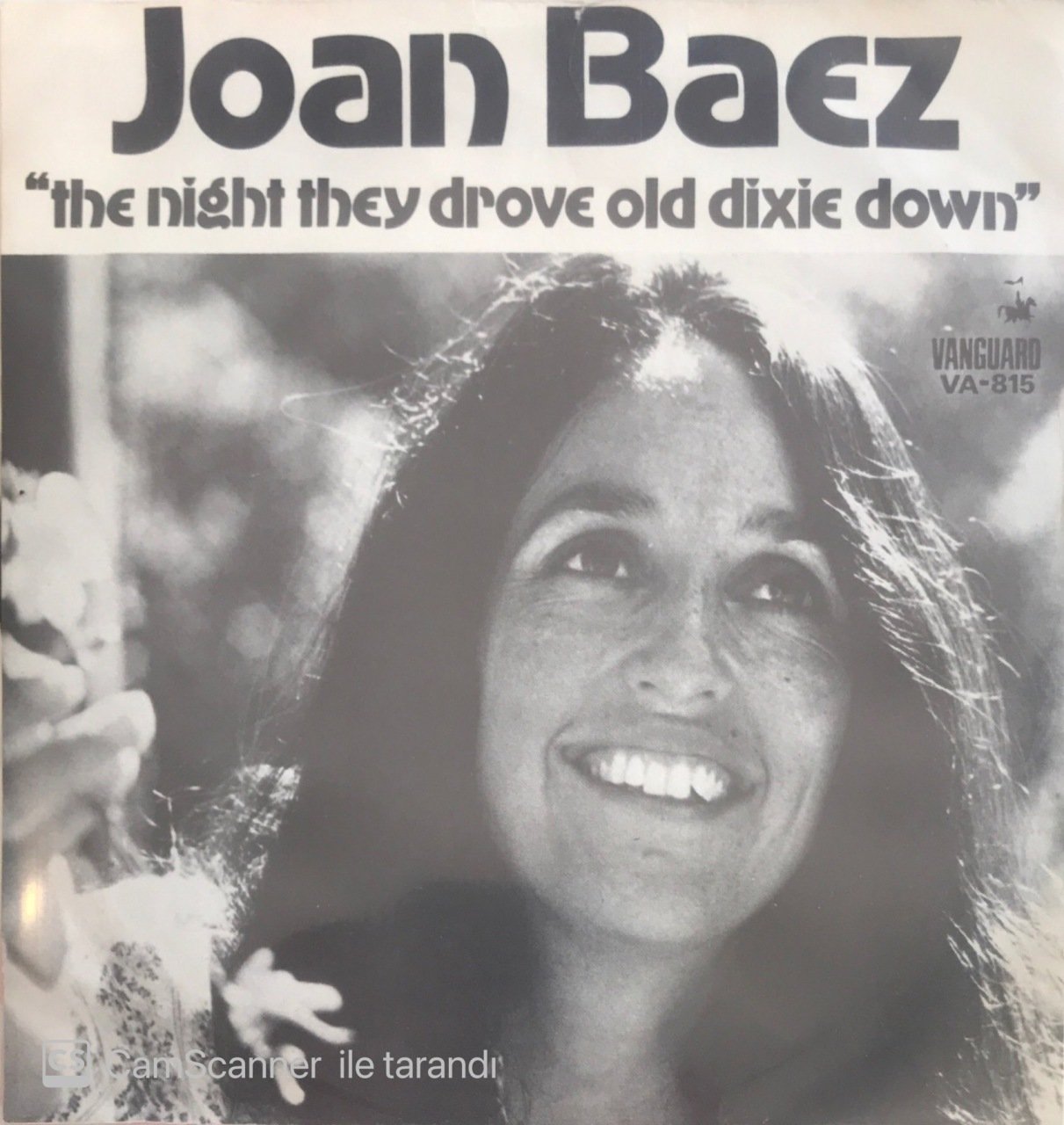 Joan Baez The Night They Drove Old Dixie Down 45lik