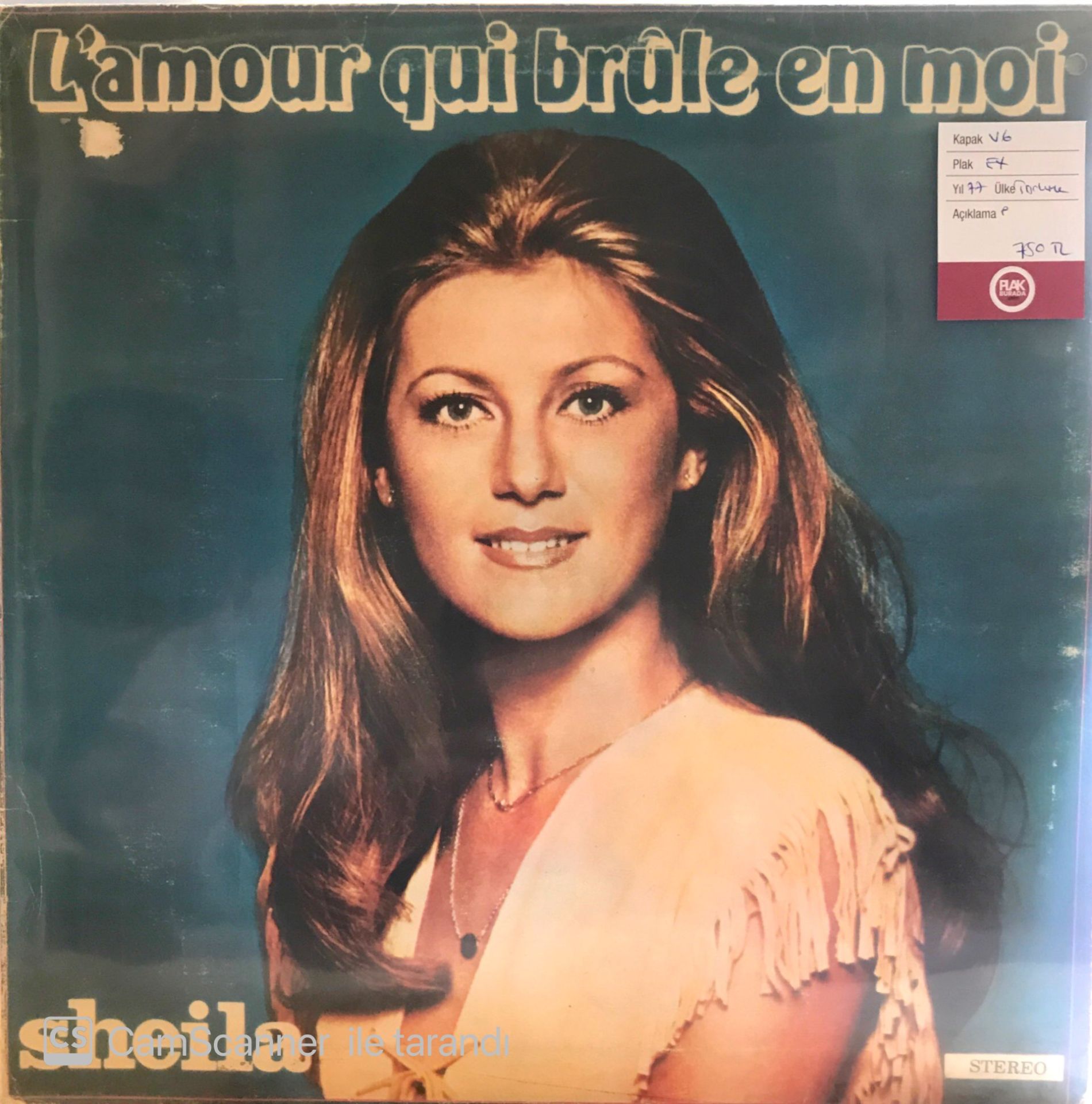 Sheila - L'amour qui brule en moi LP