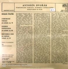 Antonin Dvorak - Orchestralni Skladby LP