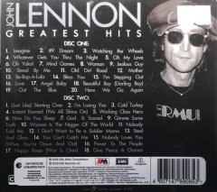 John Lennon Greatest Hits 2'li CD