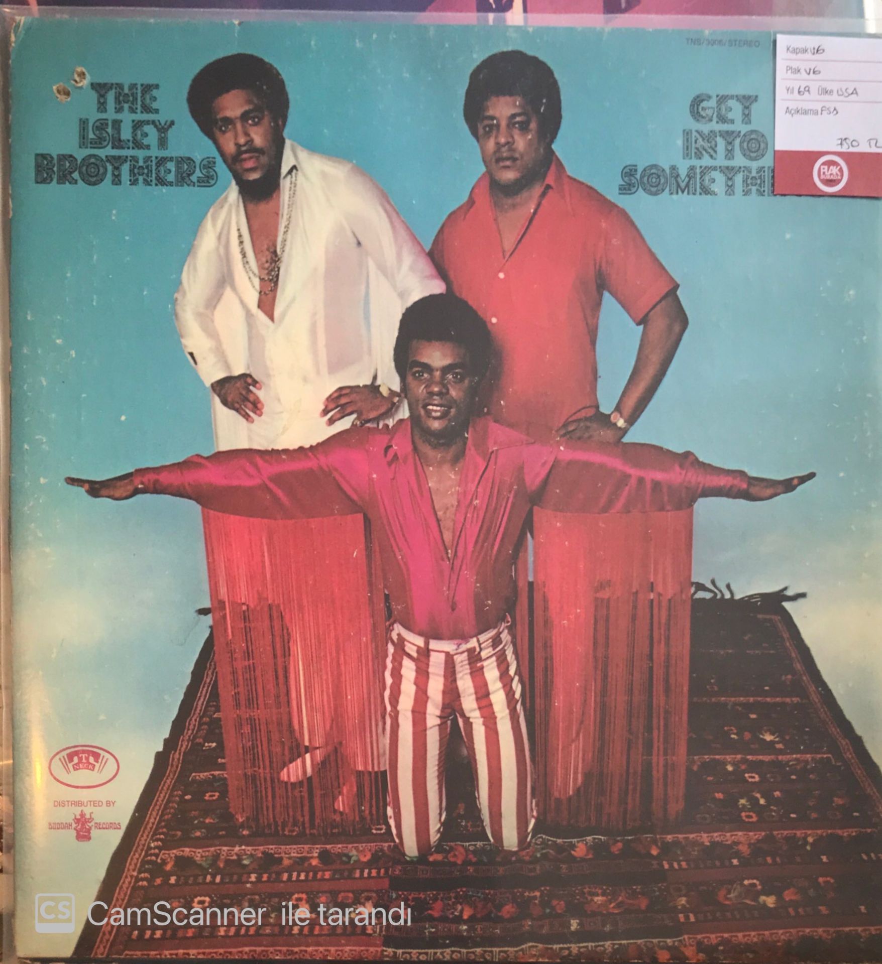The Isley Brothers Get Into Something LP