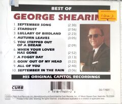 Best Of George Shearing CD