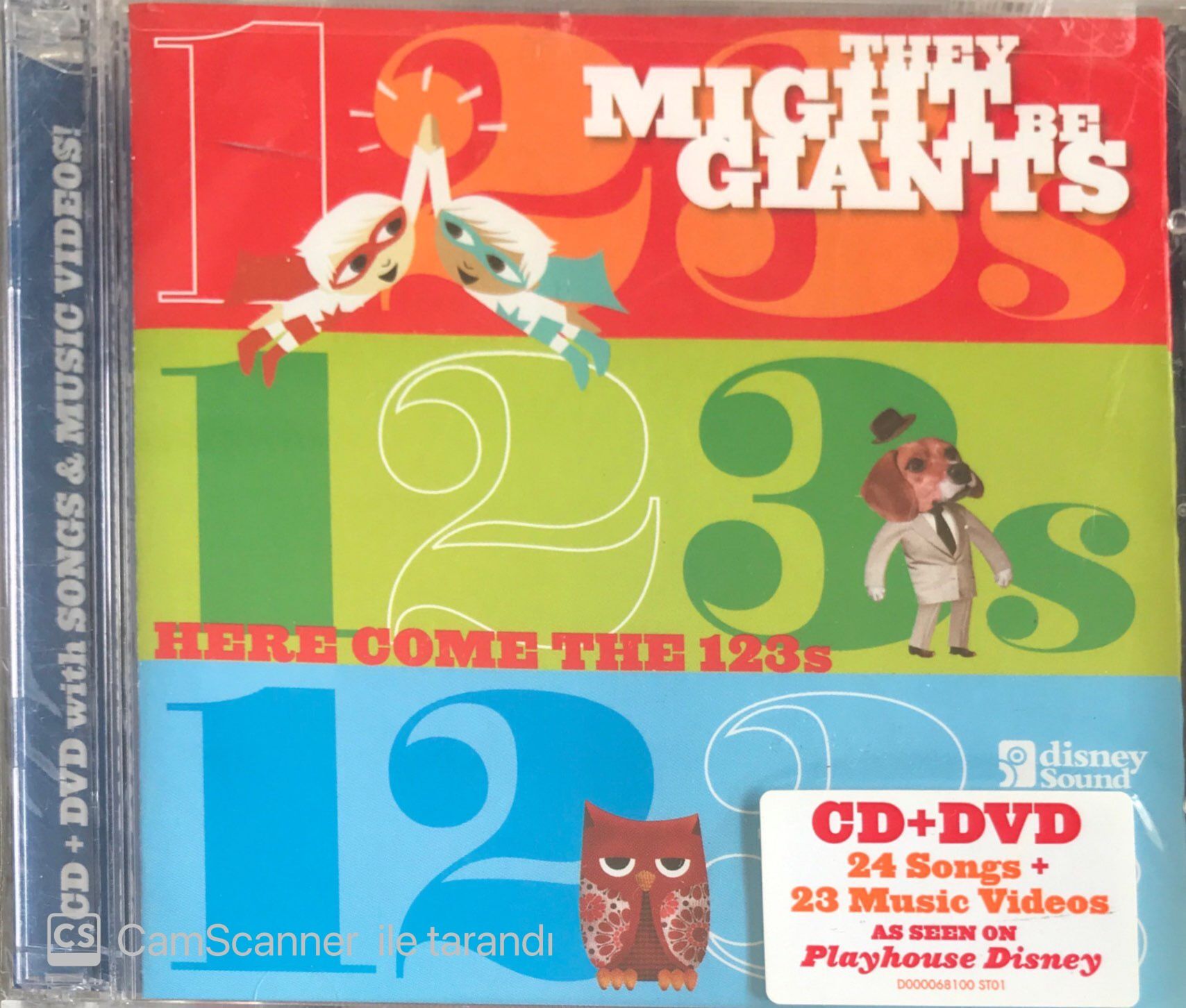 Here Come The 123s - They Might Be Giants CD