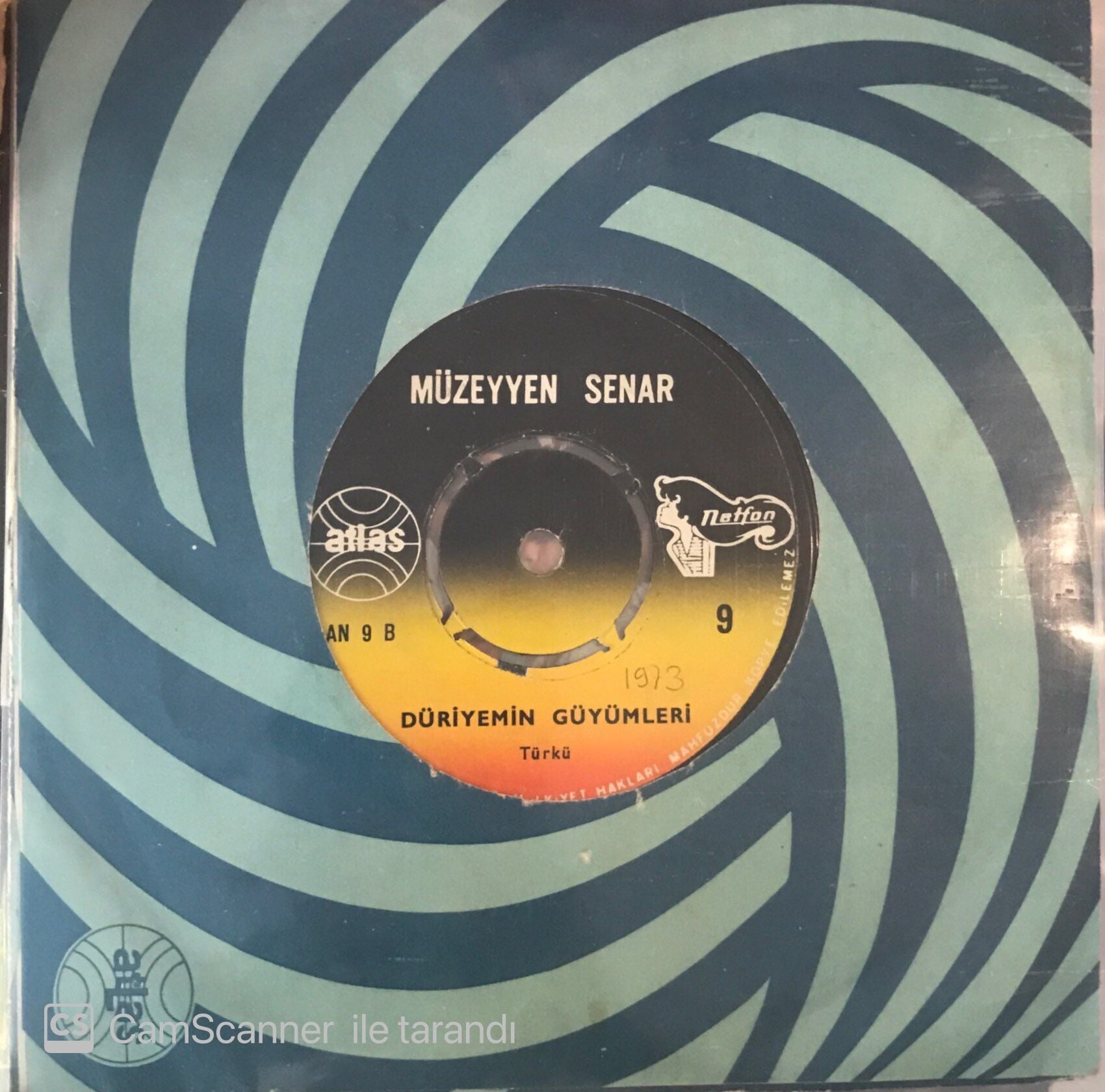 Müzeyyen Senar - Alıverin Bağlamamı 45lik