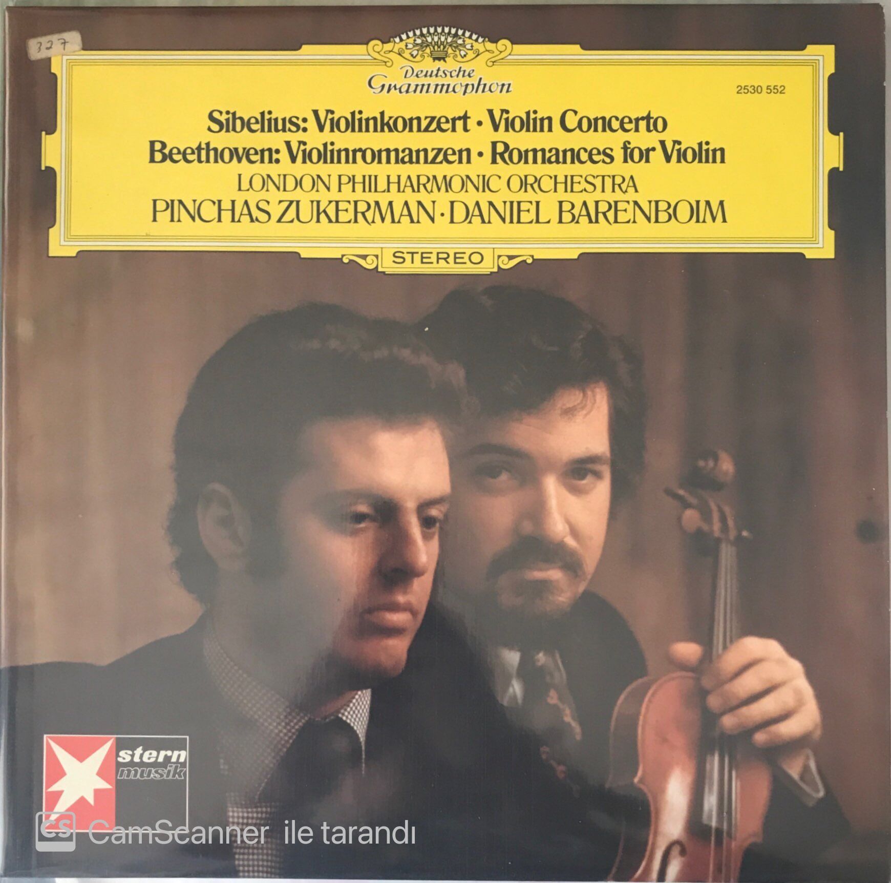 Sibelius: Violinkonzert- Violin Concerto Beethoven: Violinromanzen- Romances For Violin LP