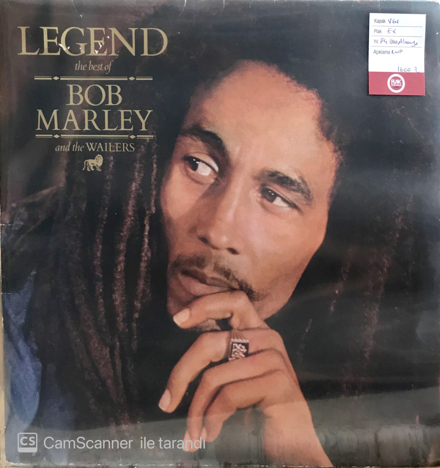 Legend The Best Of Bob Marley LP