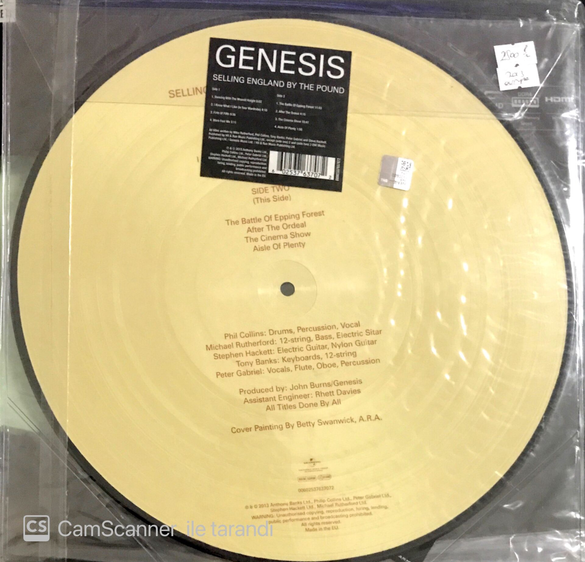 Genesis - Selling England by the Pound Picture Disc LP Plak Satın Al