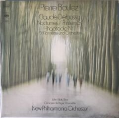 Pierre Boulez - Claude Debussy Nocturnes / Printemps Rhapsodie Nr.1 LP