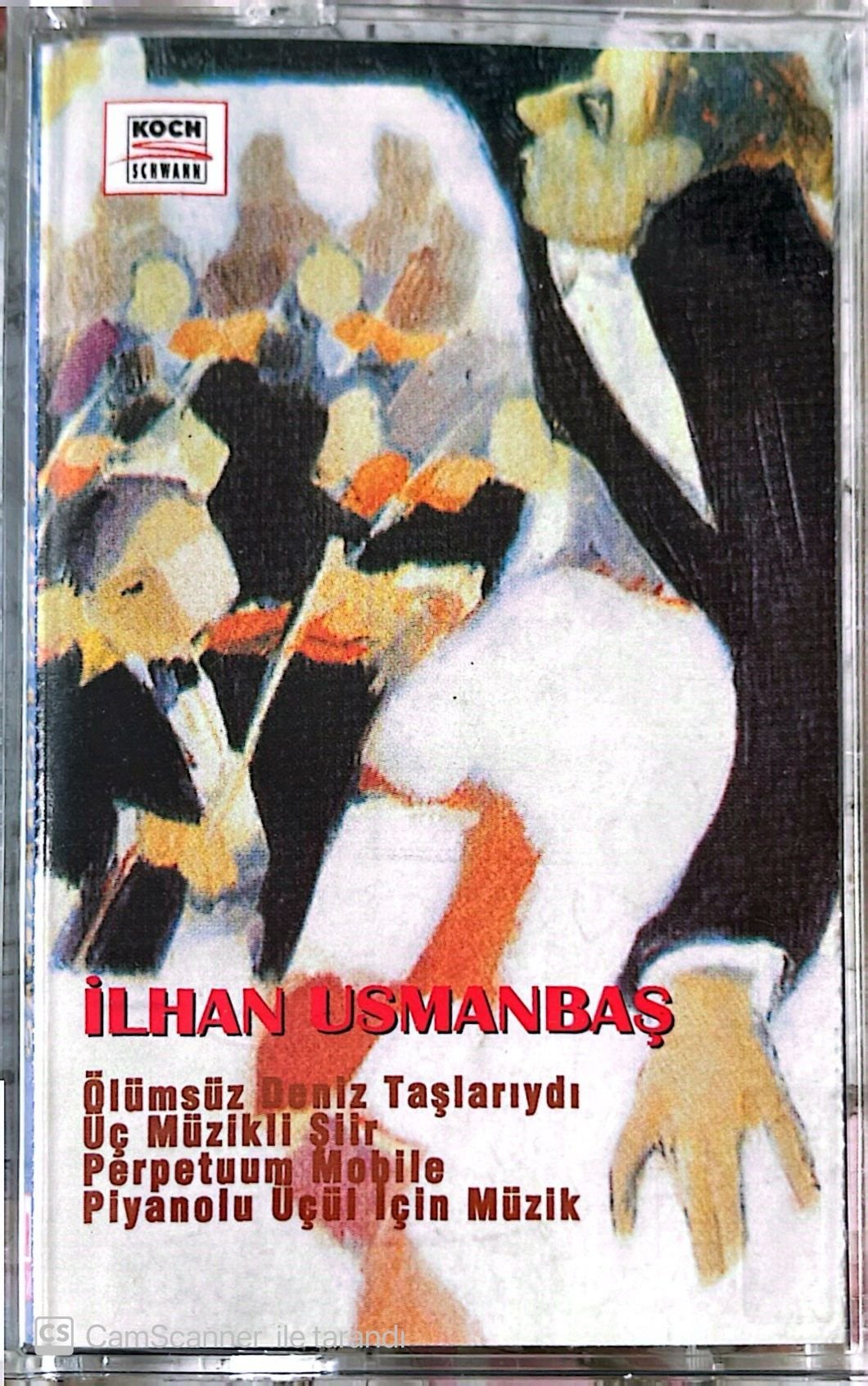 İlhan Usmanbaş - Ölümsüz Deniz Taşlarıydı - Üç Müzikli Şiir - Perpetuum Mobile - Piyanolu Üçül İçin Müzik KASET