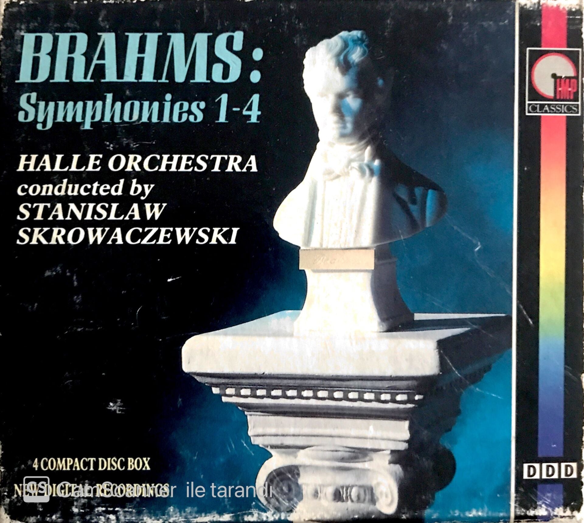 Brahms Symphonies 1-4 - Halle Orchestra Conducted By Stanislaw Skrowaczewski - CD