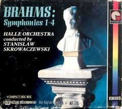 Brahms Symphonies 1-4 - Halle Orchestra Conducted By Stanislaw Skrowaczewski - CD