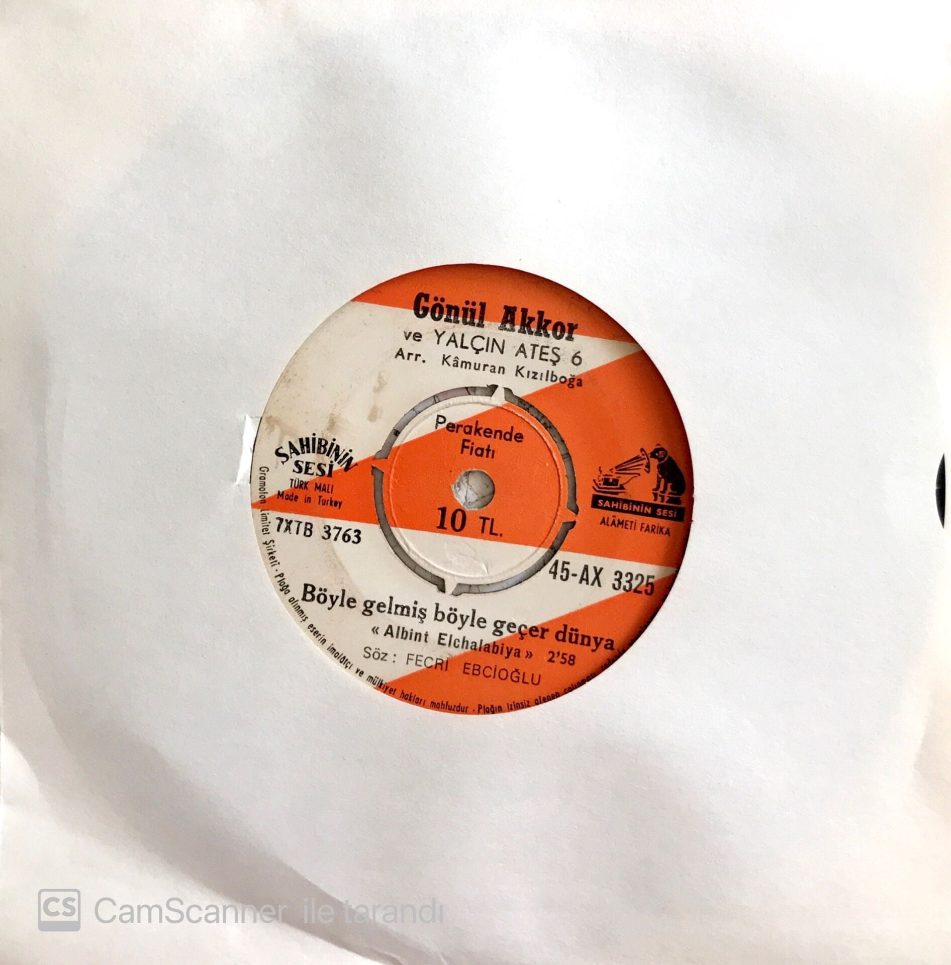 Gönül Akkor / Böyle Gelmiş Böyle Geçer Dünya 45'lik