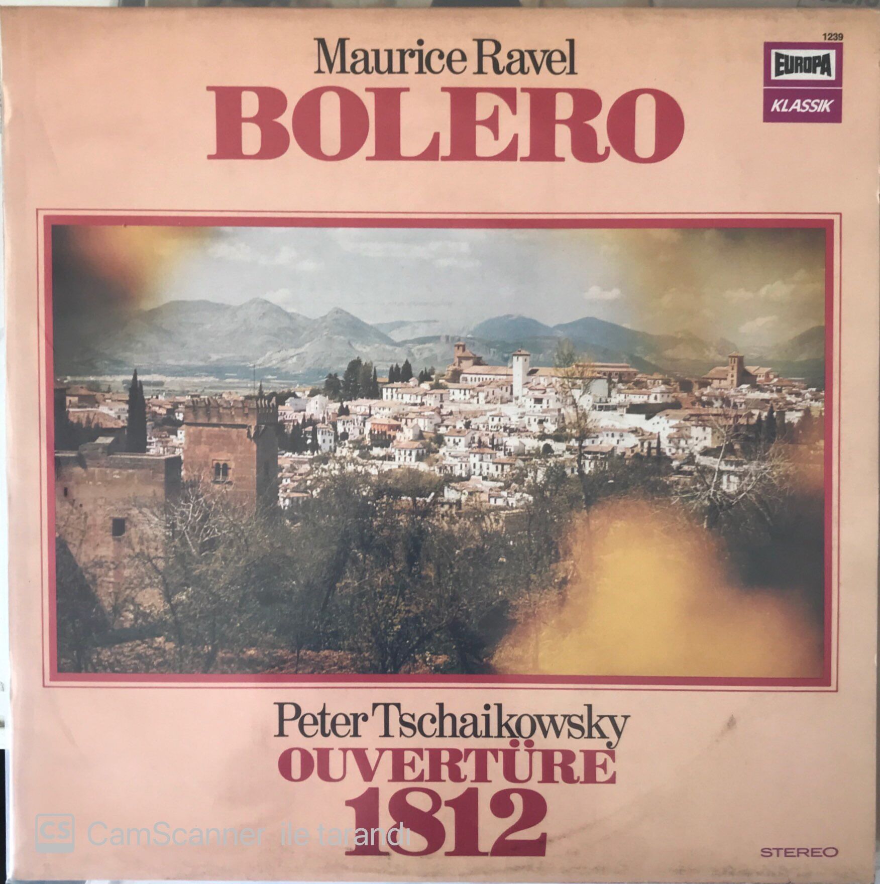 Maurice Ravel Bolero Peter Tschaikowsky Ouvertüre 1812 LP