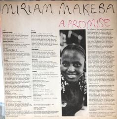 Miriam Makeba - I Promise LP