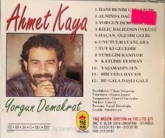 Ahmet Kaya Yorgun Demokrat CD