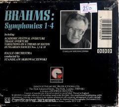 Brahms Symphonies 1-4 - Halle Orchestra Conducted By Stanislaw Skrowaczewski - CD