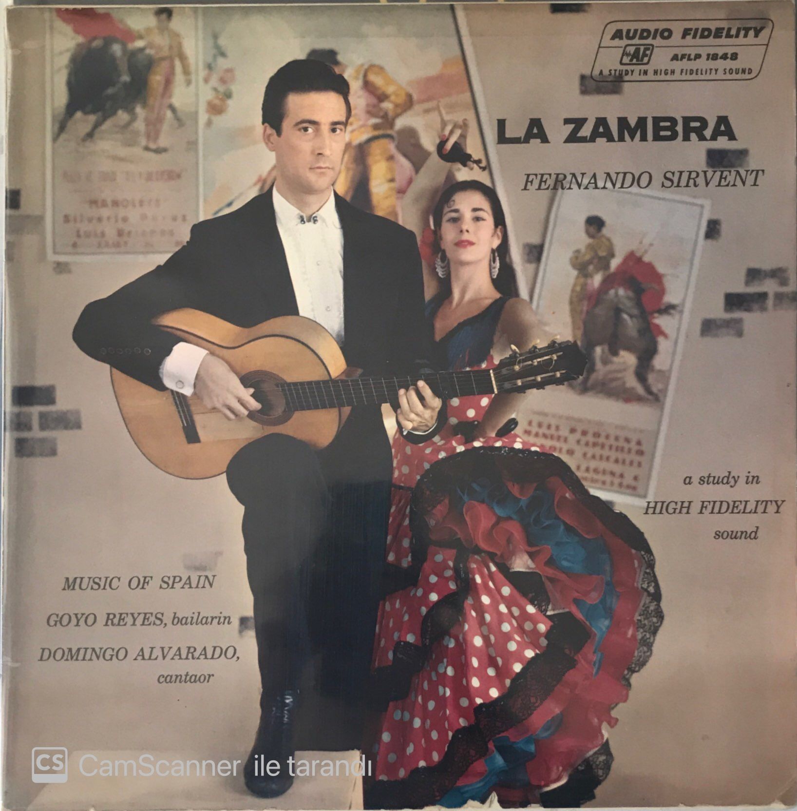 La Zambra - Fernando Sirvent Music Of Spain LP