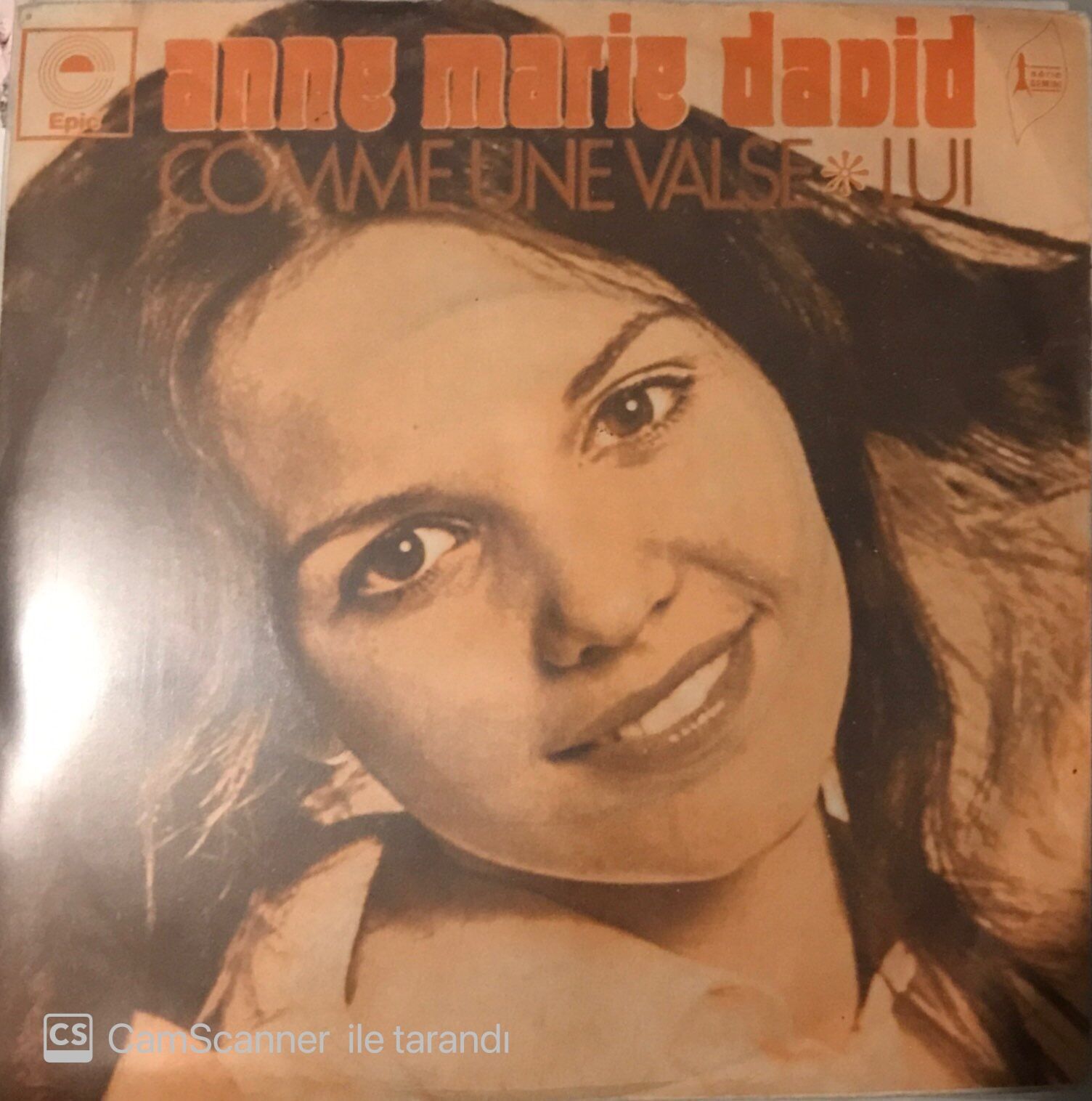 Anne Marie David - Comme Une Valse 45lik