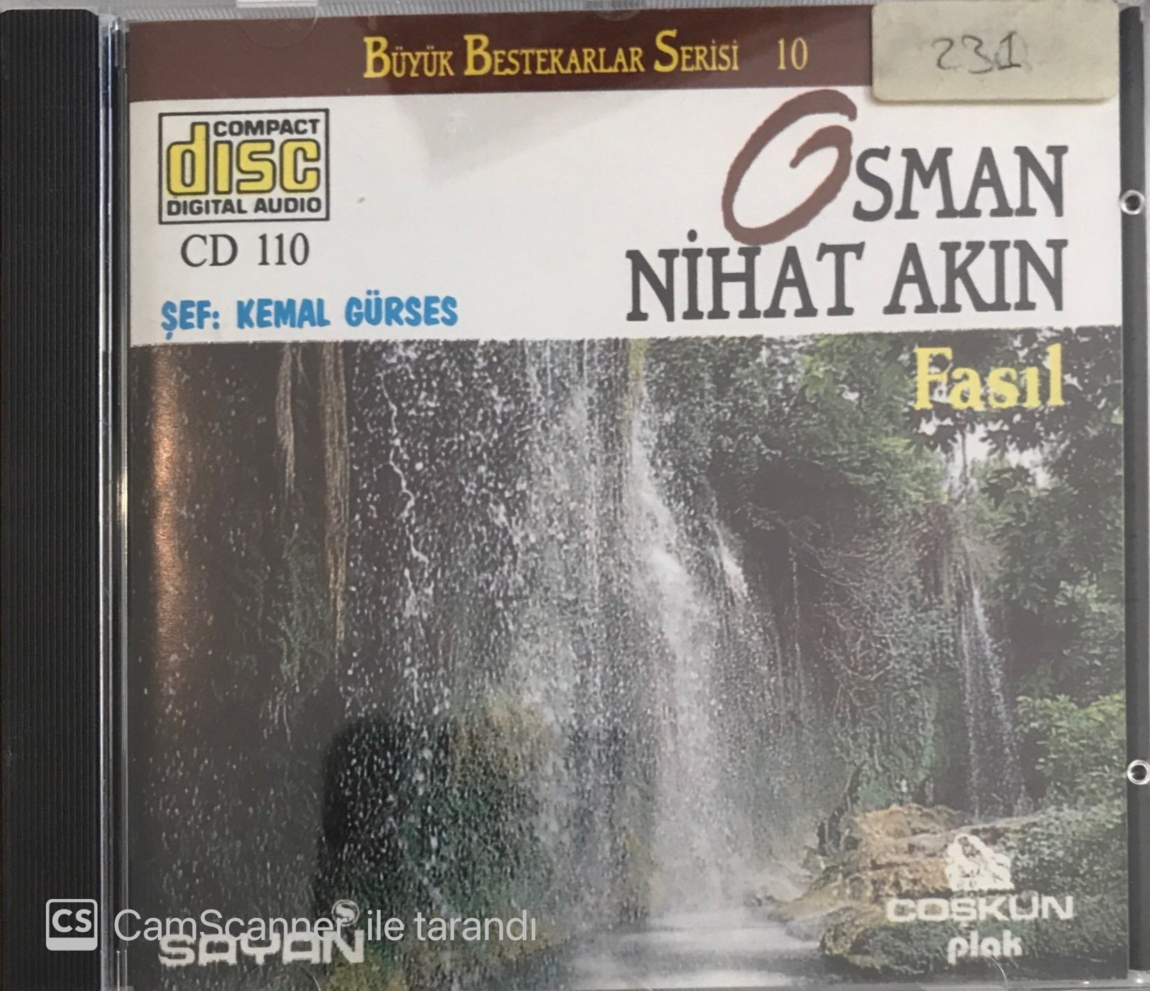 Osman Nihatakın Fasıl CD