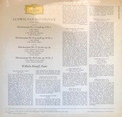 Ludwig Van Beethoven Wilhelm Kempff Piano LP