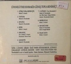 Livaneli / Theodorakis Güneş Topla Benim İçin CD