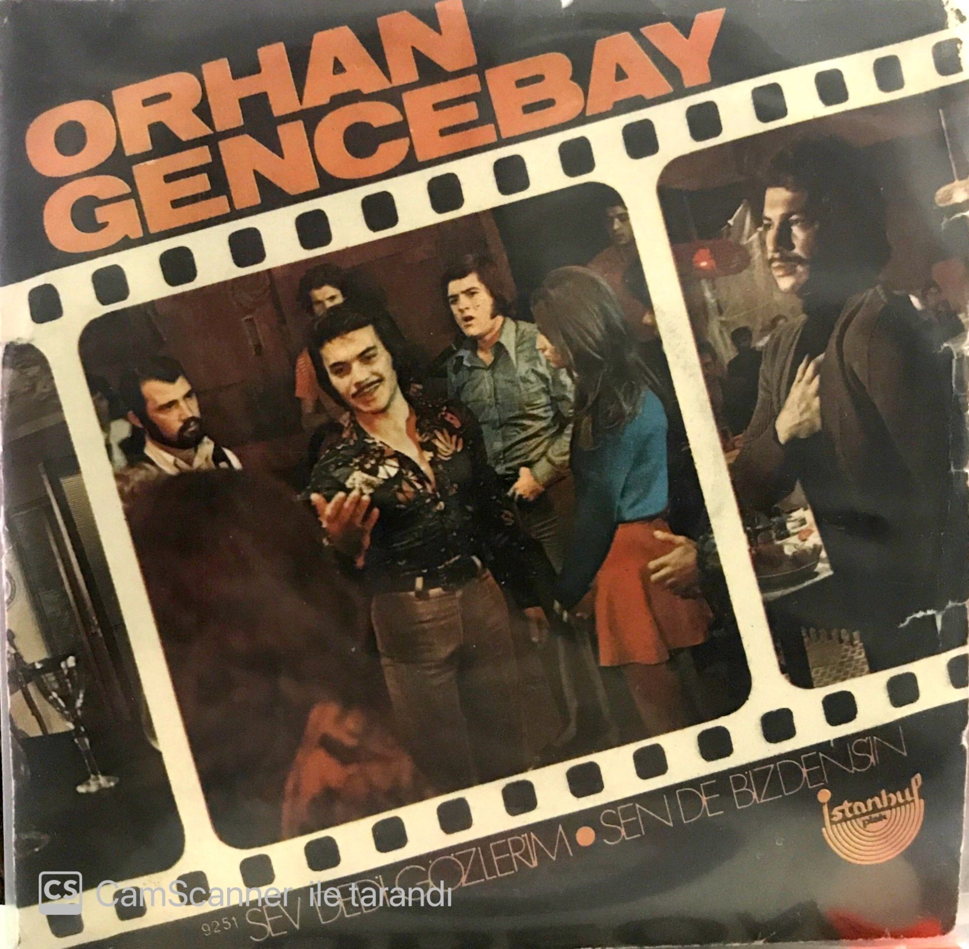 Orhan Gencebay Sev Dedi Gözlerim 45lik