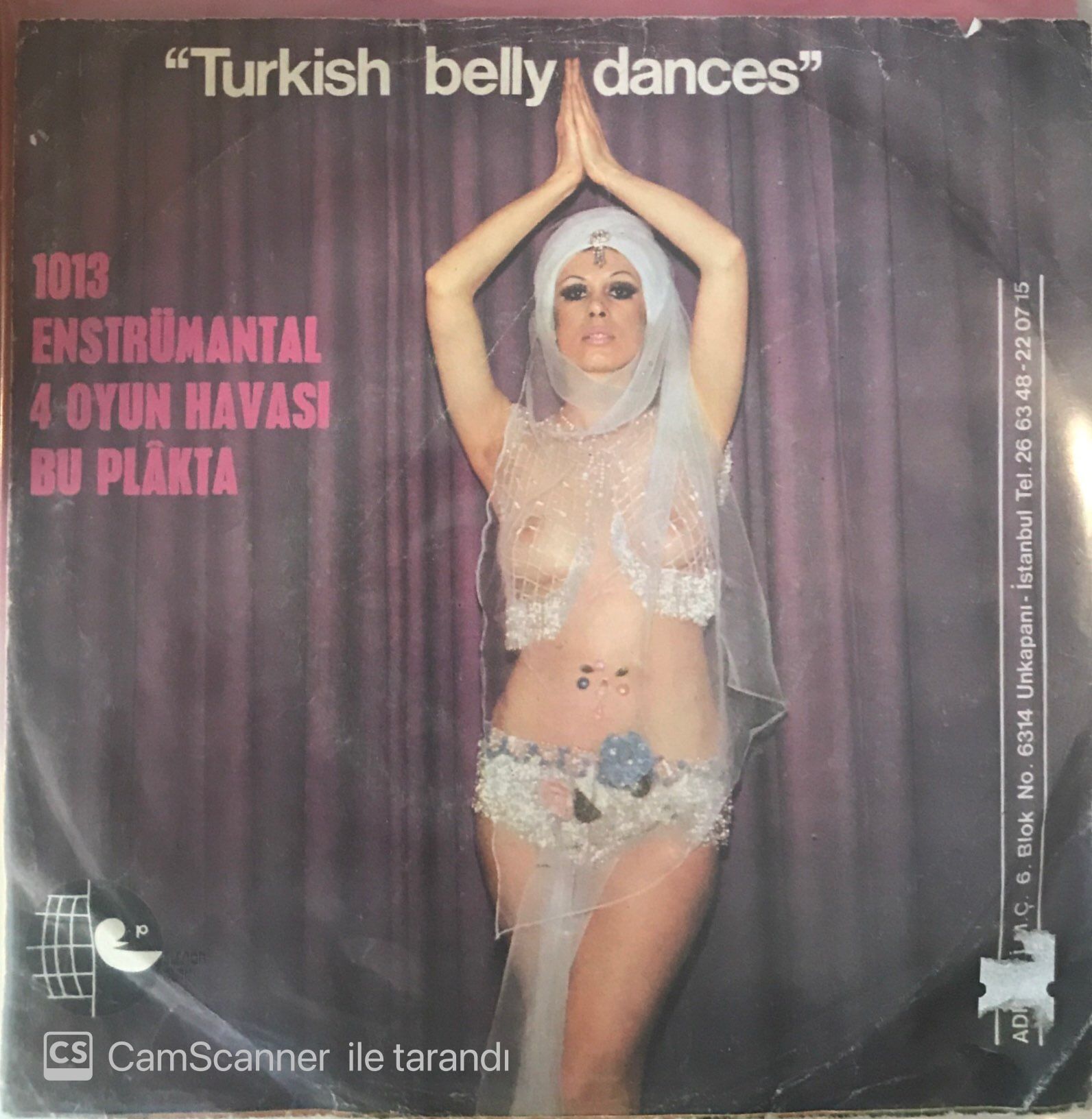 Enstrümental Oyun Havaları Arap Çiftetellisi 45lik