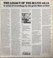 The Legacy Of The Blues Vol.11 Sunnyland Slim LP