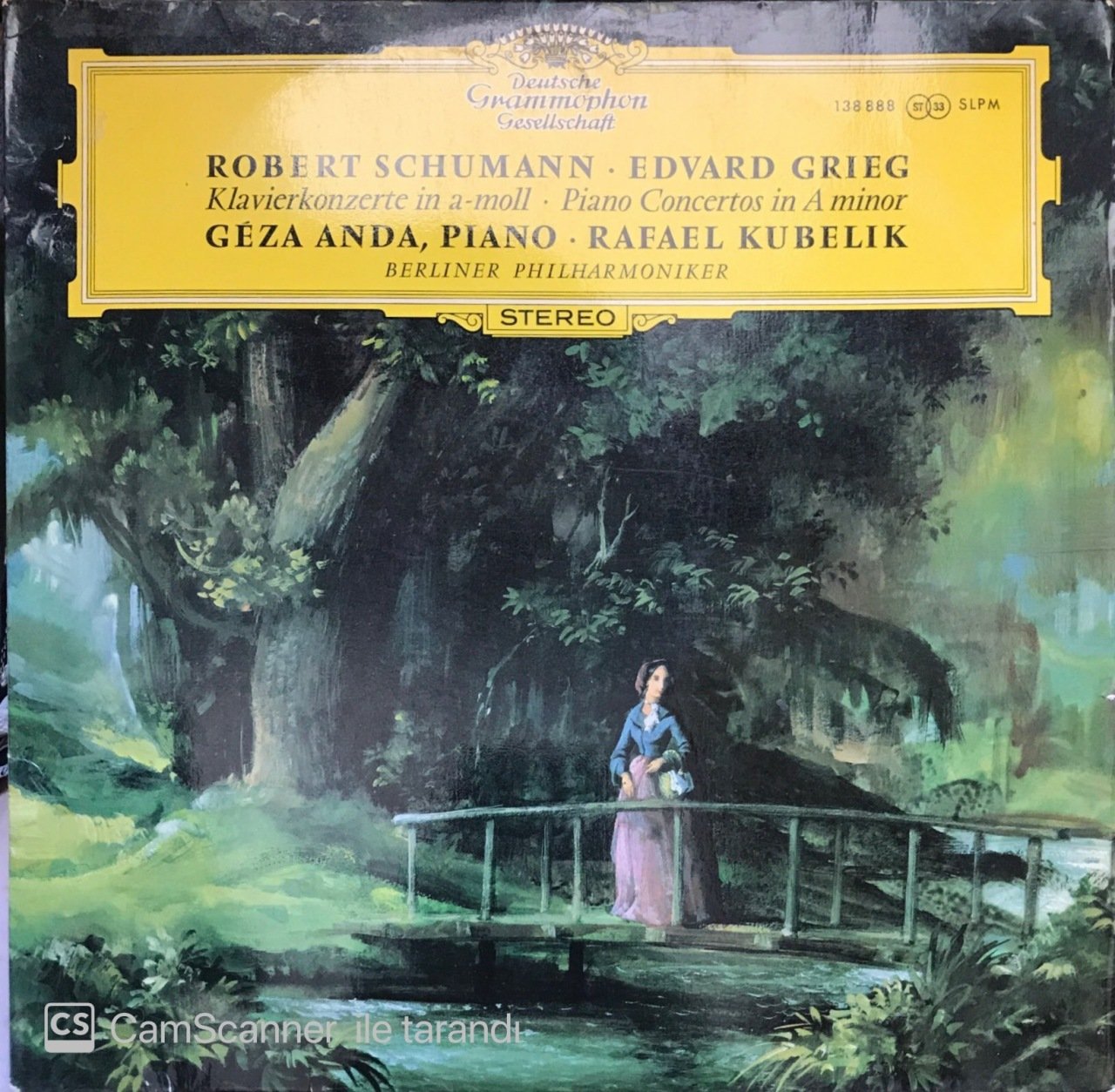 Robert Schumann Konzert Für Klavier Und Orchester A Moll Op 54 LP
