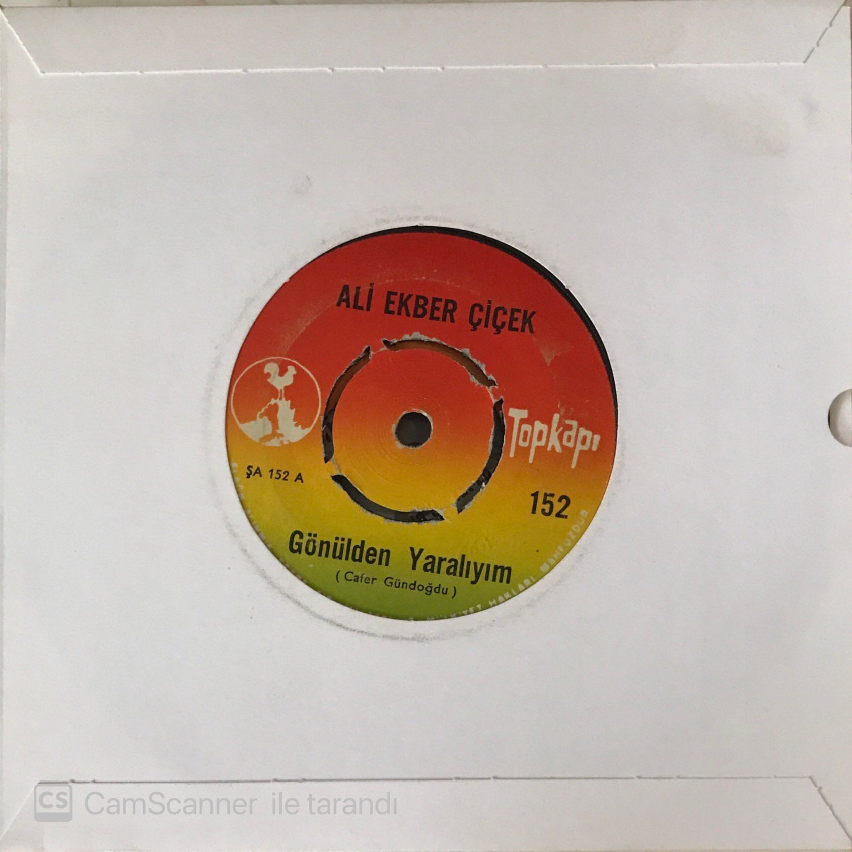 Ali Ekber Çiçek - Gönülden Yaralıyım 45lik