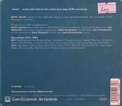 Keith Jarrett - Selected Recordings ECM 2 CD