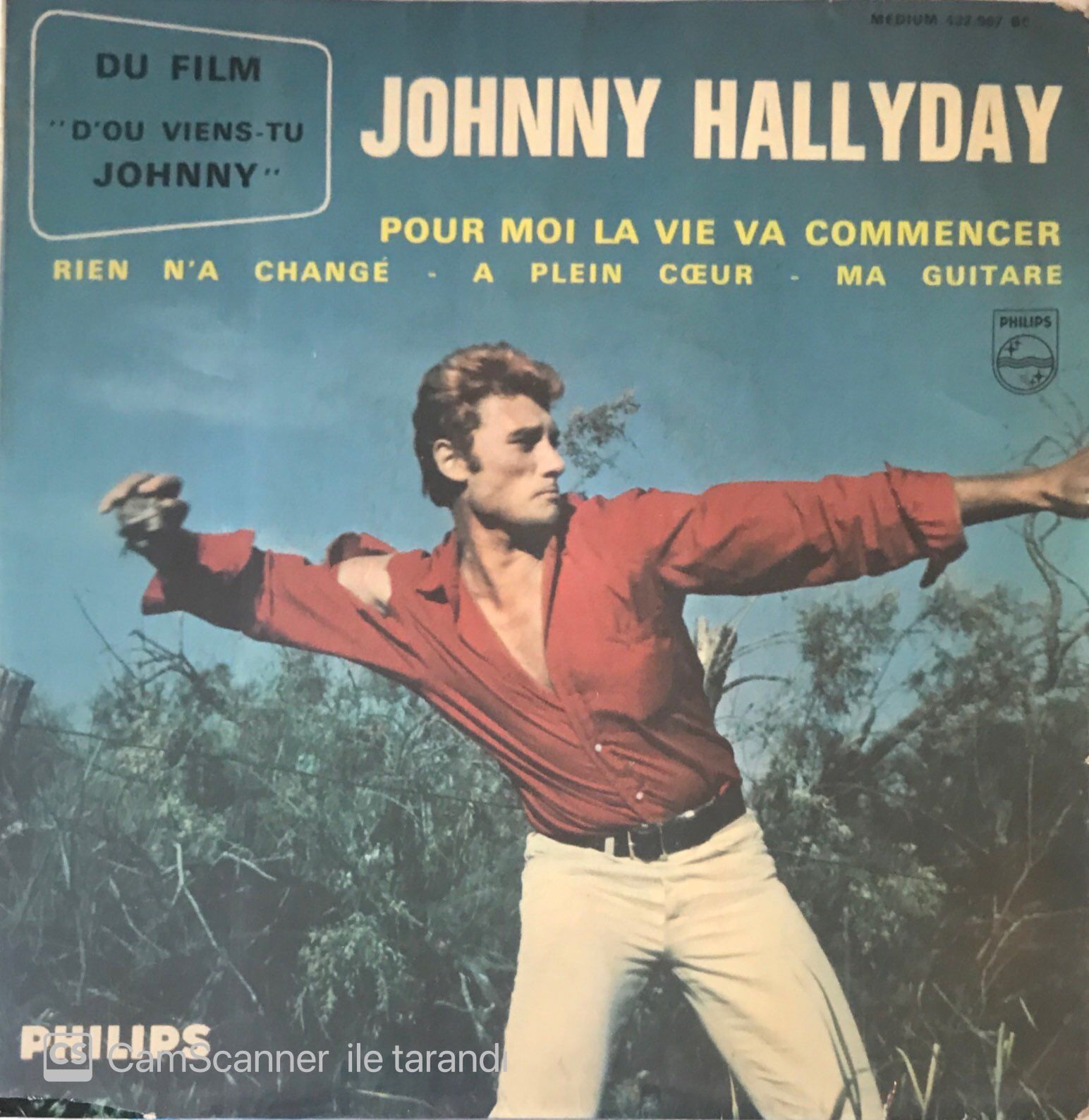 Johnny Hallyday Mini LP