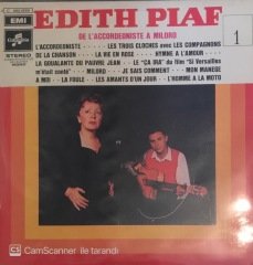 Edith Piaf 1 De L'accordeoniste A Milord LP