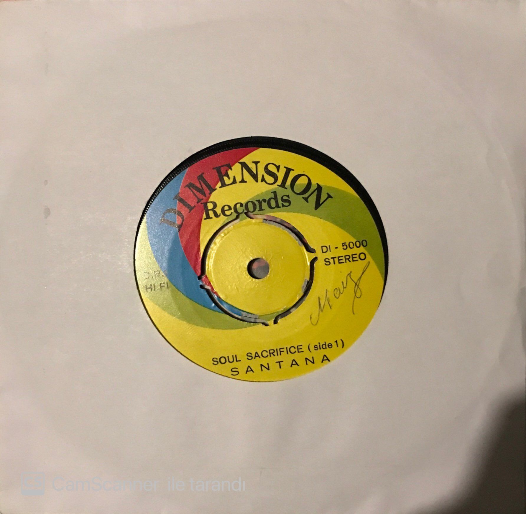 Santana - Soul Sacrifice 45lik
