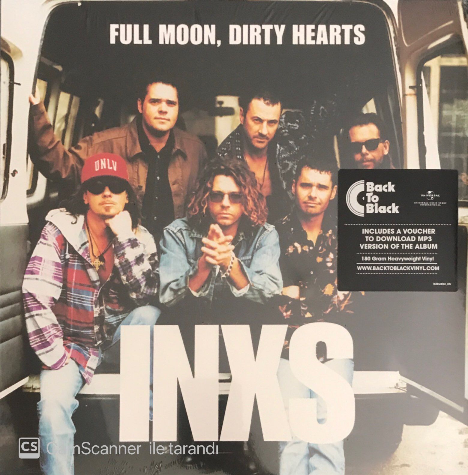 Inxs Full Moon Dirty Hearts LP