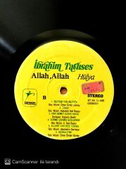 İbrahim Tatlıses -  Allah Allah/Hülya - LP