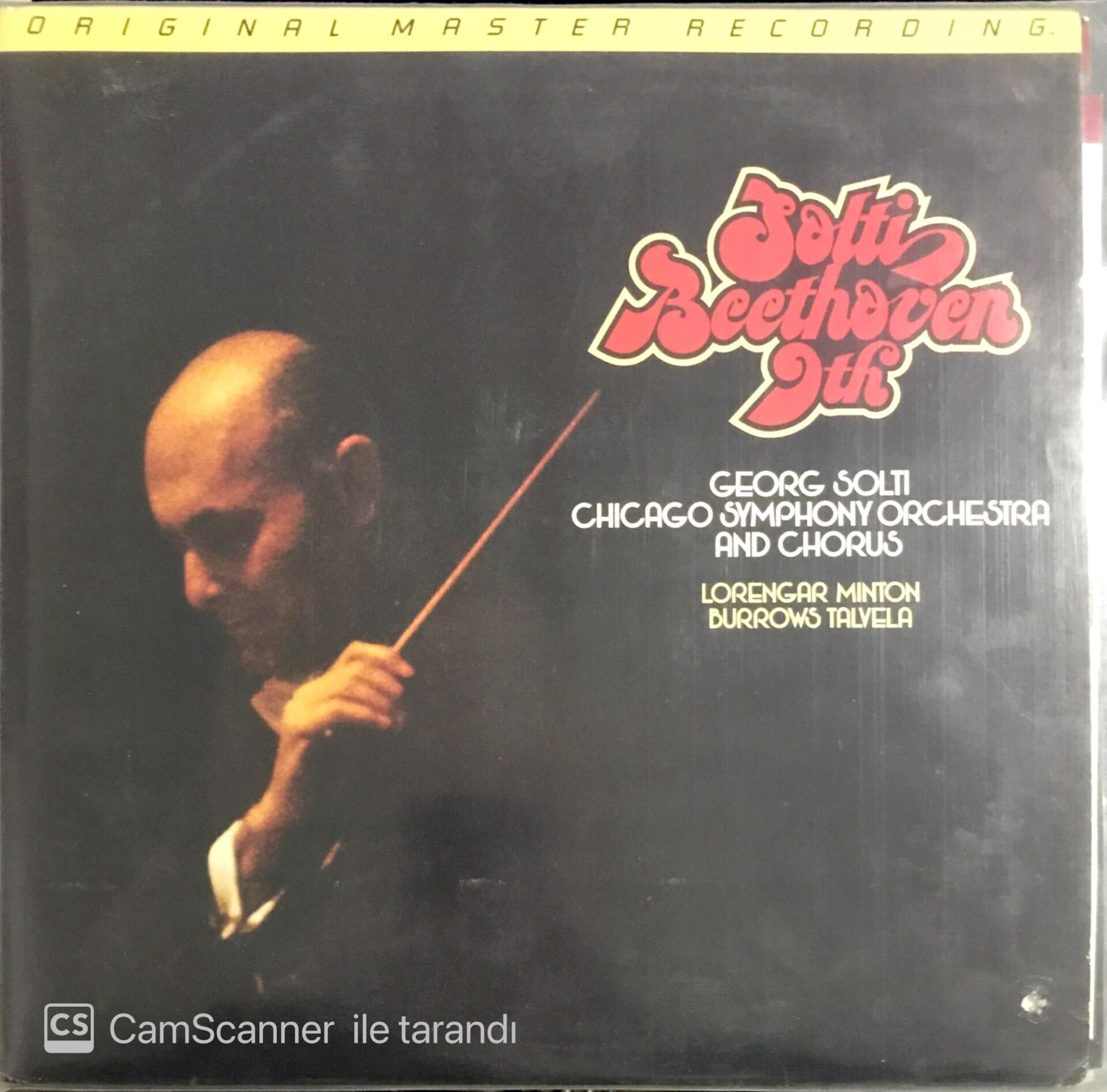 George Solti - Beethoven 9th LP