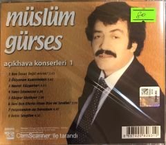 Müslüm Gürses - Açık Hava Konserleri 1 CD