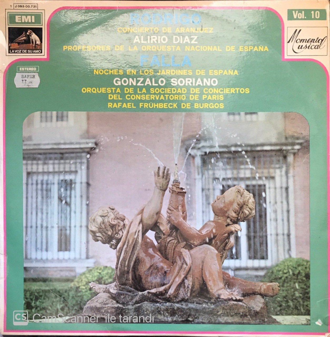 Concierto De Aranjuez Noches En Los Jardines De Espana LP