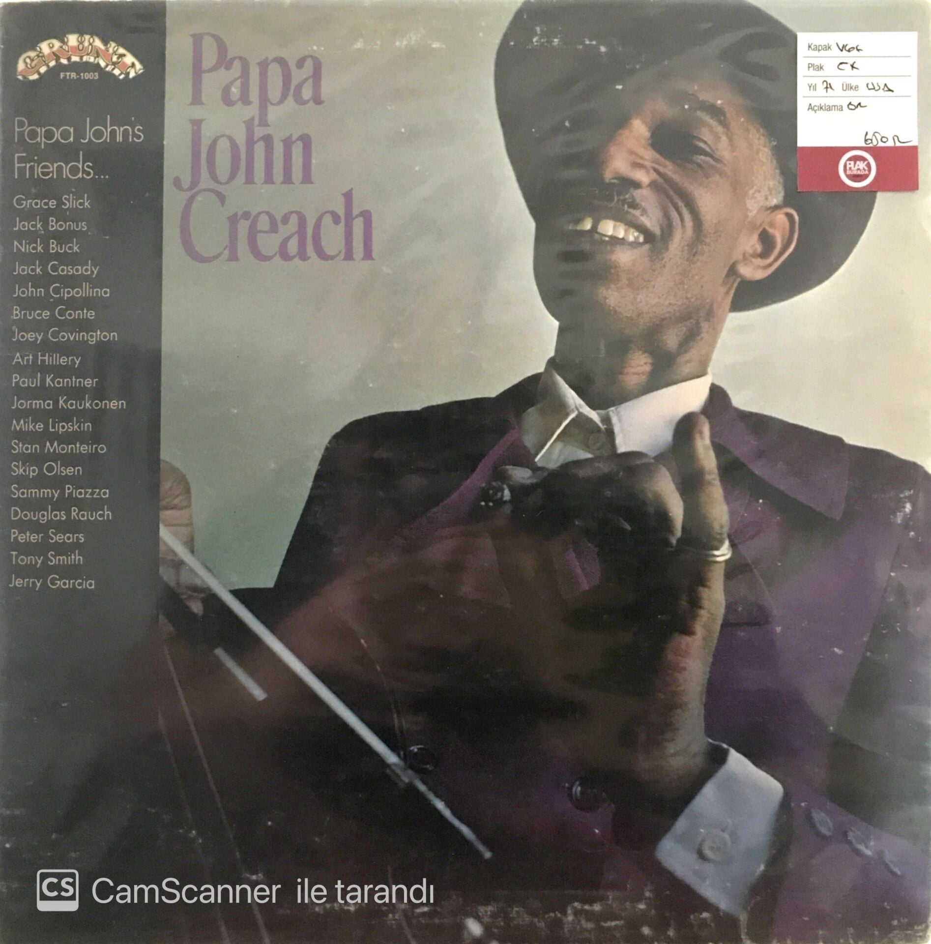 Papa John Creach LP