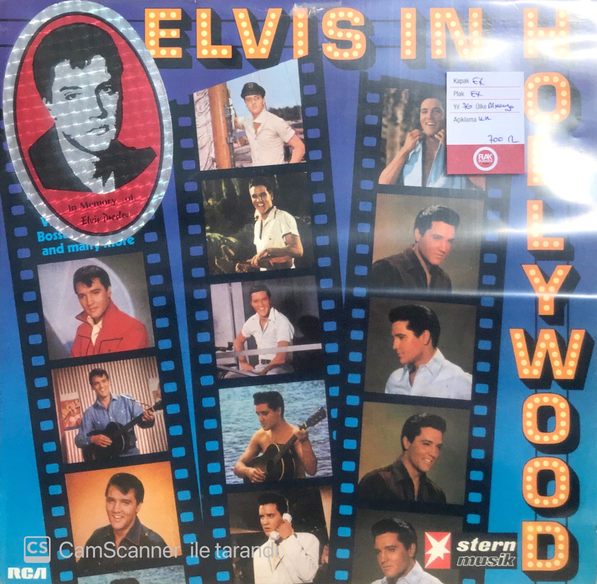 Elvis Presley / Elvis In Hollywood LP