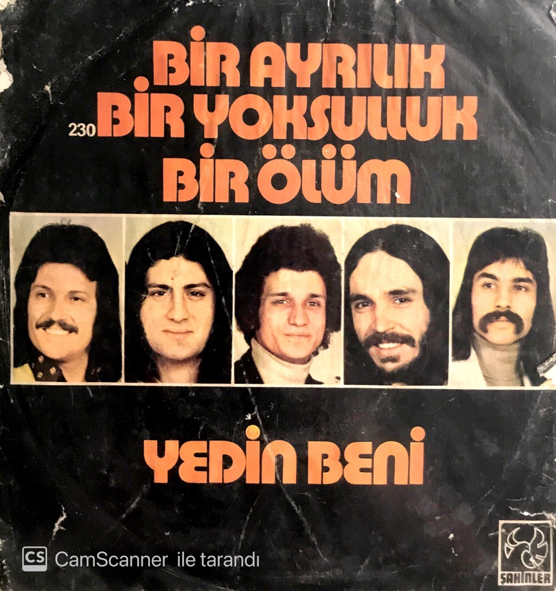 Ersen Ve Dadaşlar - Bir Ayrılık , Bir Yoksulluk , Bir Ölüm 45lik